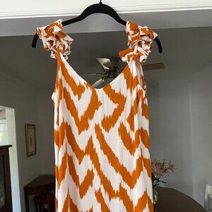 Vince Camuto Ikat Beach Coverup Size S